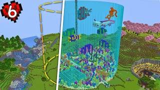 Aku Membuat Aquarium Raksasah di Minecraft Hardcore!